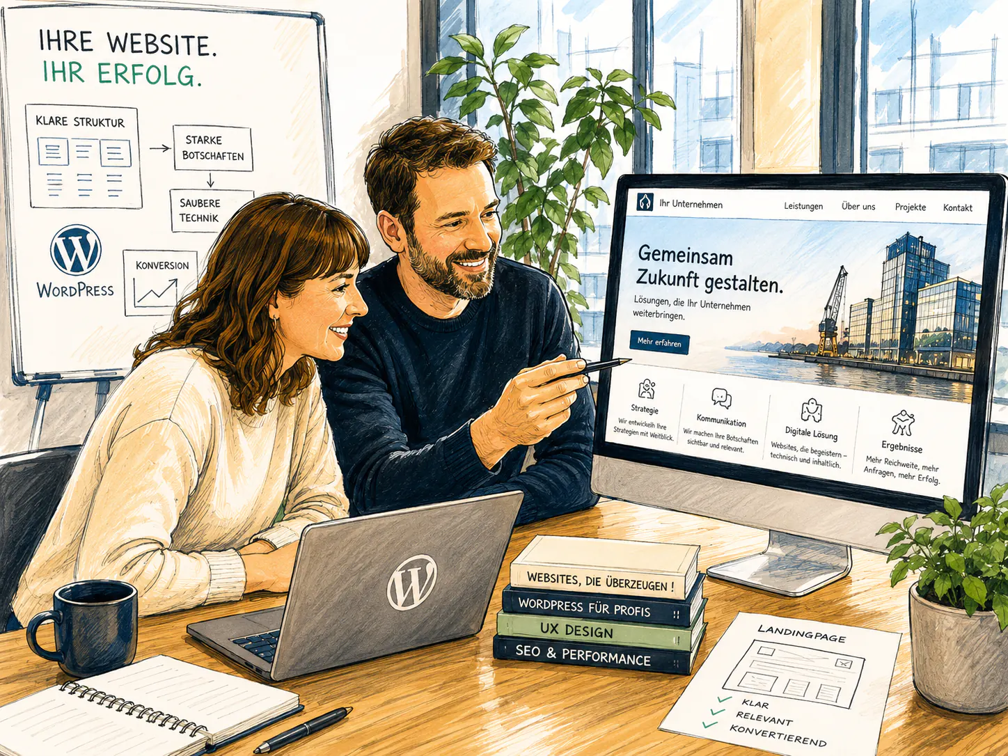 webseite-gezeichnet